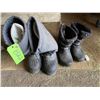 Image 1 : Men's 9-10winter boots c/w steel toes & ladies size 7 footwear