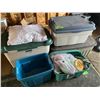 Image 1 : Approx. 5- totes c/w contents