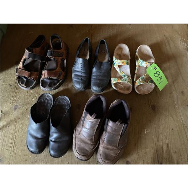 5- Pairs of shoes