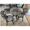 Image 2 : Metal Table and 2- Chairs