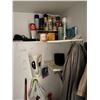Image 2 : Contents in closet, qty of cleaning supplies, shirts, smocks, coveralls etc.