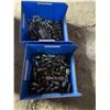 Image 1 : 2- Plastic bins c/w hyd. Ends