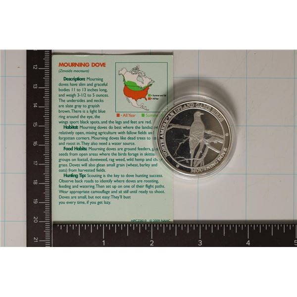 NORTH AMERICAN HUNTING CLUB 1 1/2'' SILVER