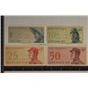 Image 1 : 4 INDONESIA CRISP UNC BILLS: 1,10,25 & 50 SEN