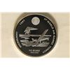 Image 1 : .87 OZ. STERLING SILVER PROOF FAI 1ST WORLD AIR