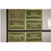 Image 1 : 1-1918 & 5-1919 RUSSIA SIBERIAN 3 RUBLE BILLS