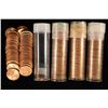 Image 1 : 4 SOLID DATE ROLLS OF BRILLIANT UNC LINCOLN CENTS: