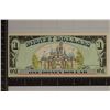 Image 2 : 1987 DISNEY $1 CRISP UNC, COLORIZED BILL "MICKEY"