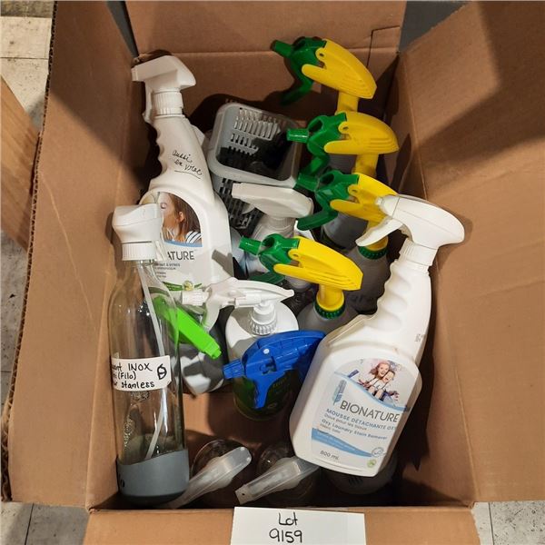 lot de produit nettoyant