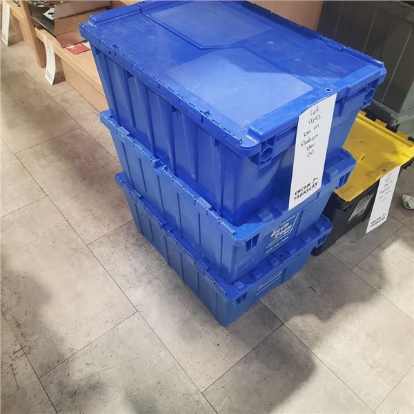bac en plastique