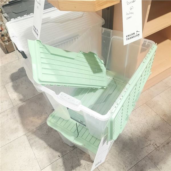 bac en plastique
