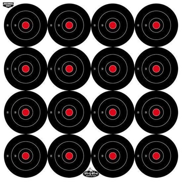 BC DIRTY BIRD 3" ROUND TARGET 100 SHEET