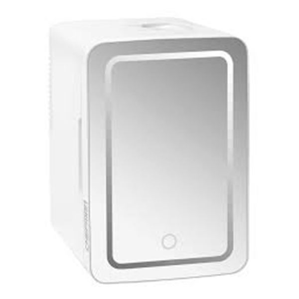 mirrored beauty fridge