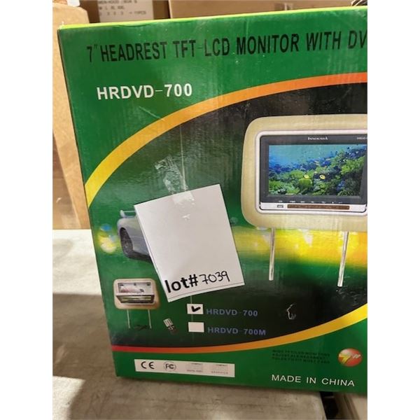 monitor with DVD