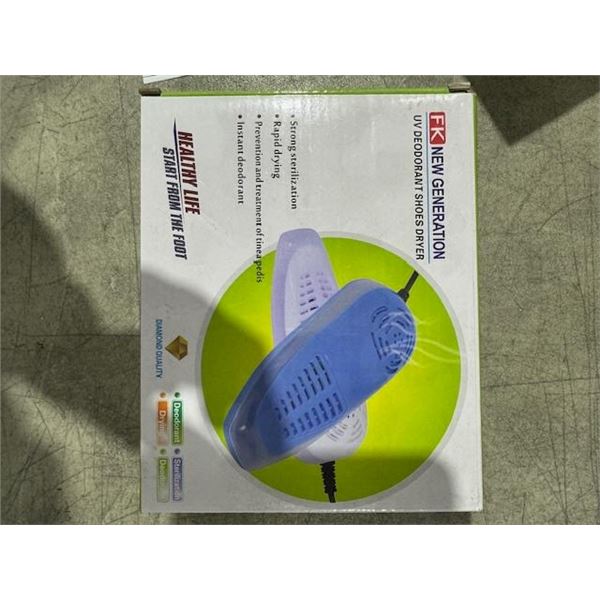 UV deodorant shoes dryer