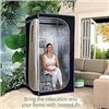 Image 1 : portable steam home sauna