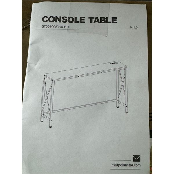 console table