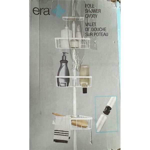 pole shower caddy
