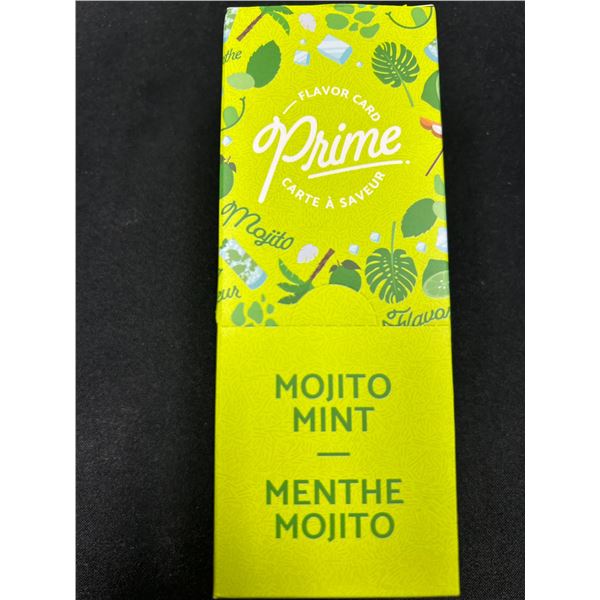 PRIME-104/CARTE A SAVEUR MENTHE MOJITO PACK 25