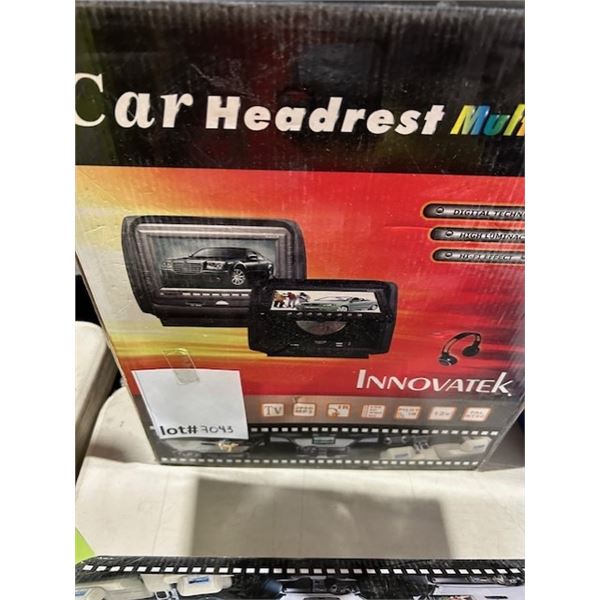 car headrest multimedia