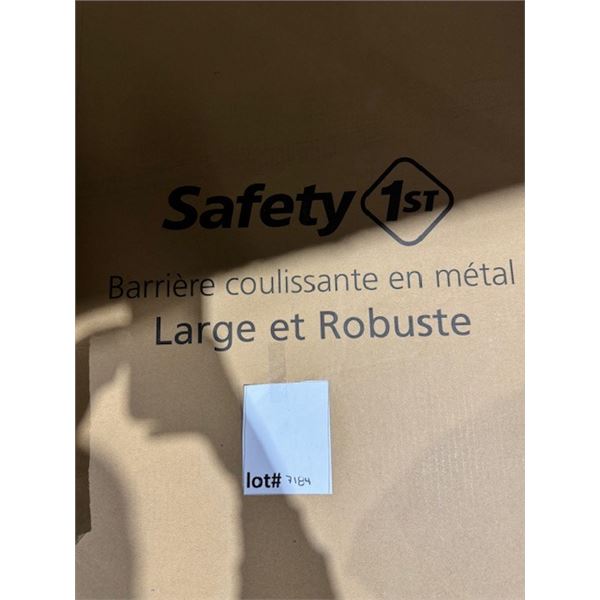 barrière coulissante en mètal