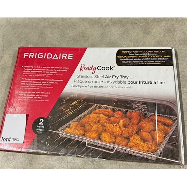 stainless steel air fry tray