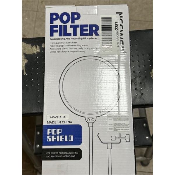 broadcasting and recording microphone