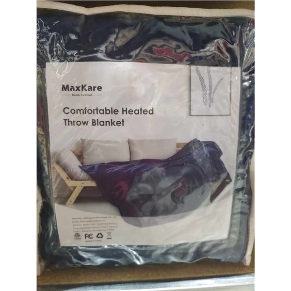 comfortable heated throw blanket