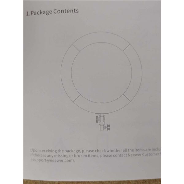 LED ring light kit