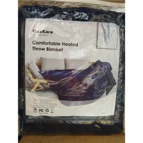 comfortable heated throw blanket