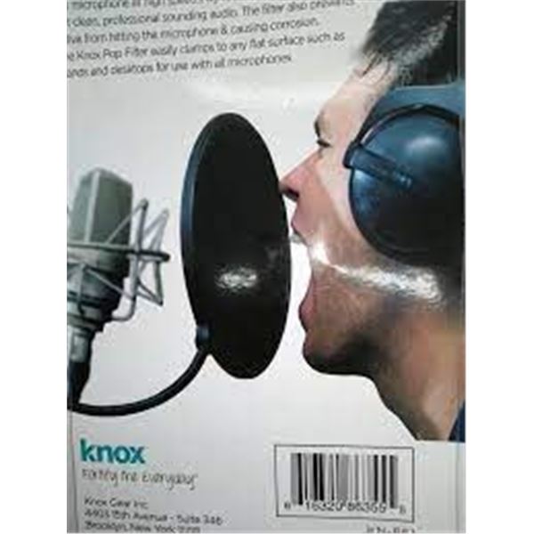 broadcasting and recording microphone