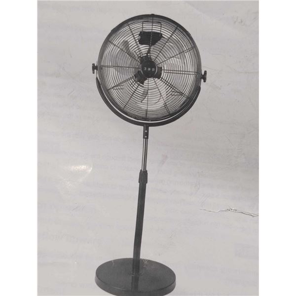 metal floor fan
