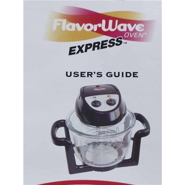 flavor wave oven express