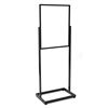 Image 1 : floor stading sign holder chrome