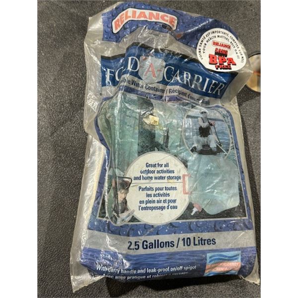 recipient d eau  repliable 10 litres