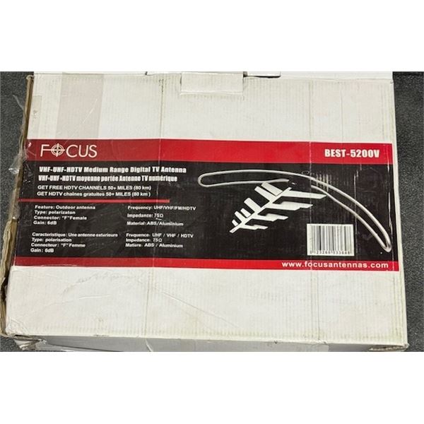 moyenne portee antenne tv numerique hdtv chaine  best -5200v