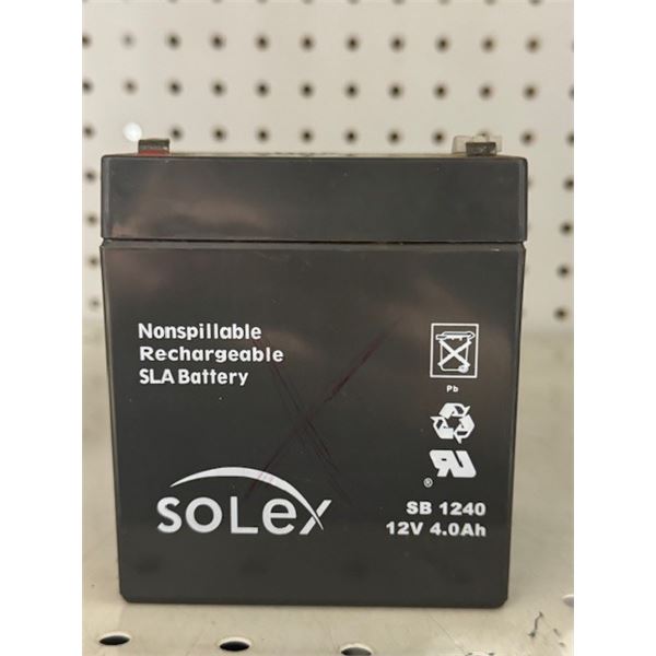 solex batterie rechargable