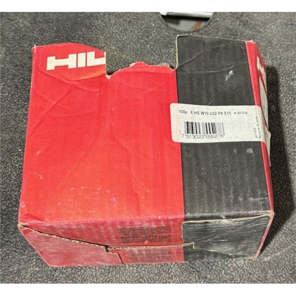 hilti theaded rod ceiling hanger  x-hs w10 u32 p8 s15 100x mix