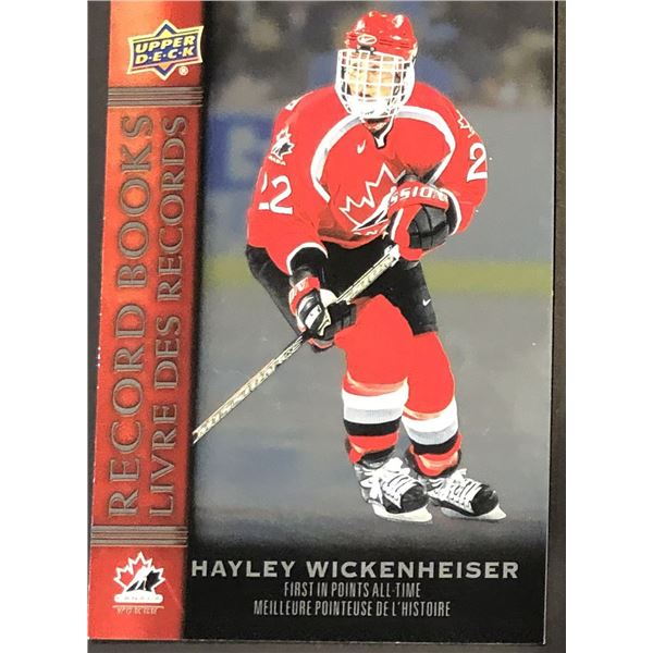 2023 UPPER DECK Hayley Wickenheiser (HOF)