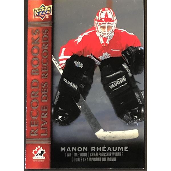 2023 UPPER DECK Manon Rheaume