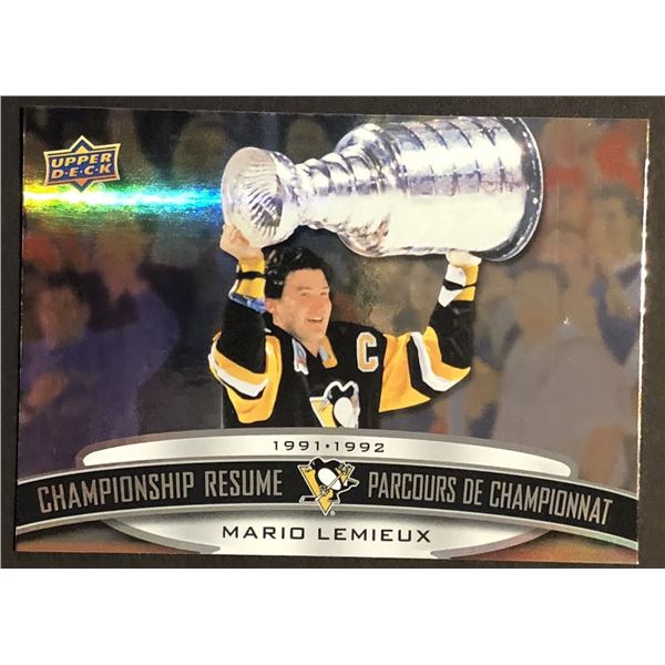 2023 UPPER DECK Mario Lemieux (HOF)