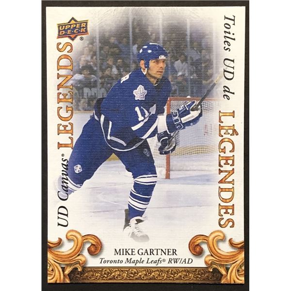 2023 UPPER DECK Mike Gartner (HOF) SP