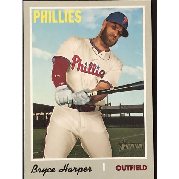 2019 TOPPS HERITAGE Bryce Harper