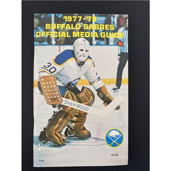 1977-78 Buffalo Sabres Media Guide