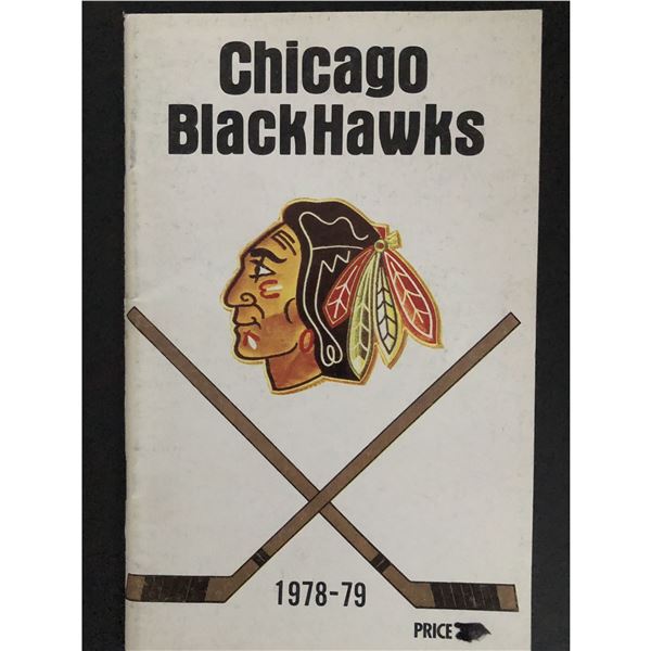 1978-79 Chicago Black Hawks Media Guide