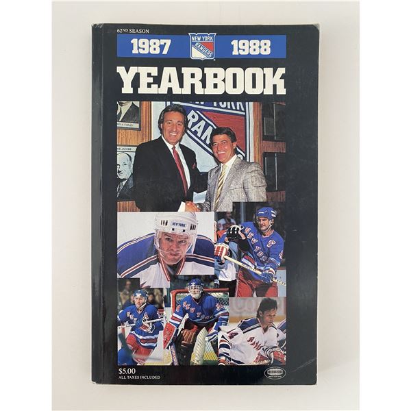 1987-88 New York Rangers Media Guide