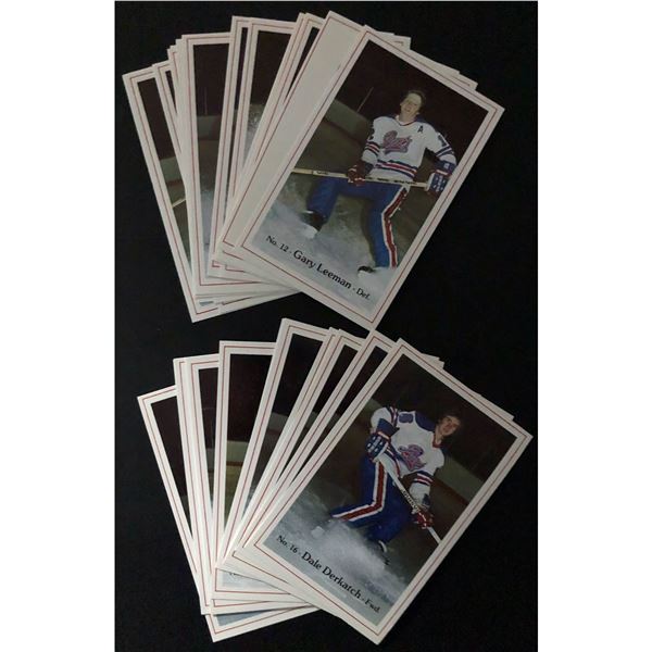 1982-83 Regina Pats (WHL) police set