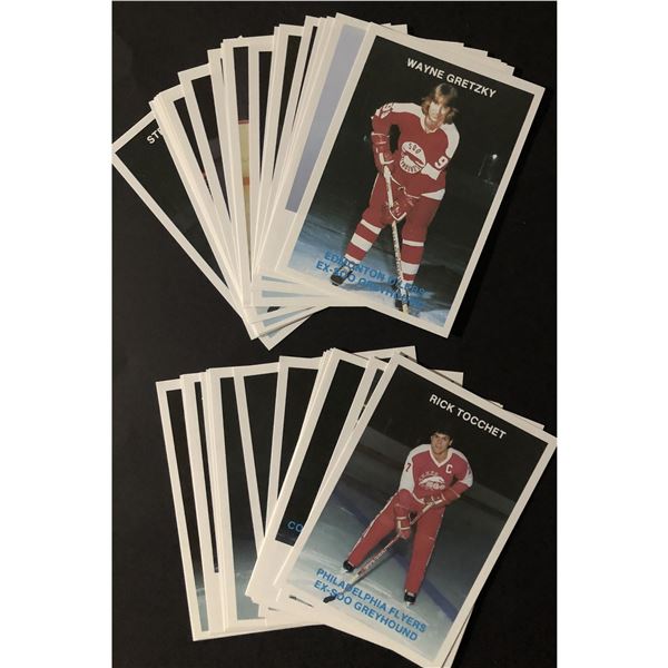 1987-88 Soo Greyhounds (OHL) team set featuring Wayne Gretzky (HOF)