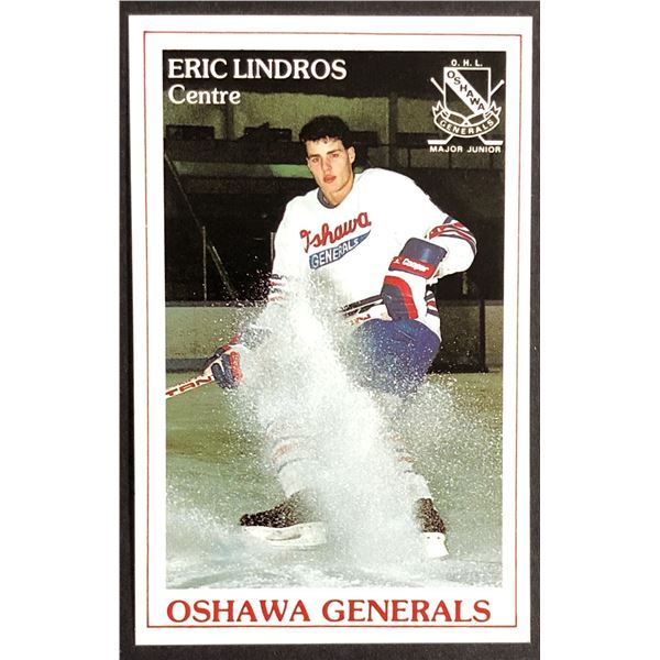 1989-90 Eric Lindros junior card (1st ever card) (HOF)