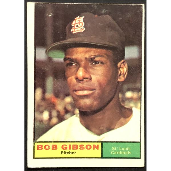 1961 TOPPS Bob Gibson (HOF)